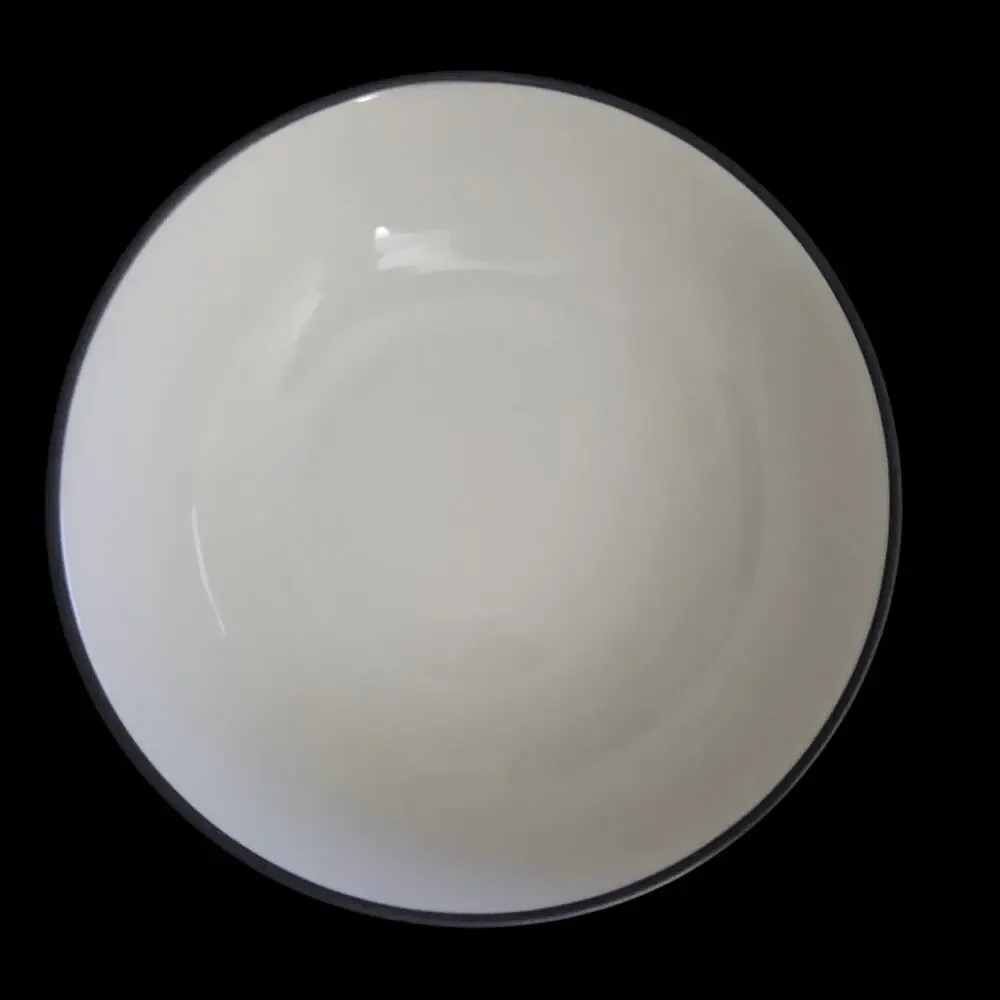 Noritake Colorwave Graphite Cereal Bowls Set of 3 Stoneware